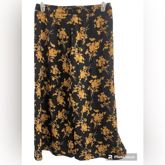 Shein Black/Mustard Yellow Maxi Shirt Sz(L) - Picture 2 of 7